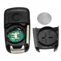 3 Button Car Remote Key 433Mhz ID46 Chip For Vauxhall Astra J Insignia Cascade