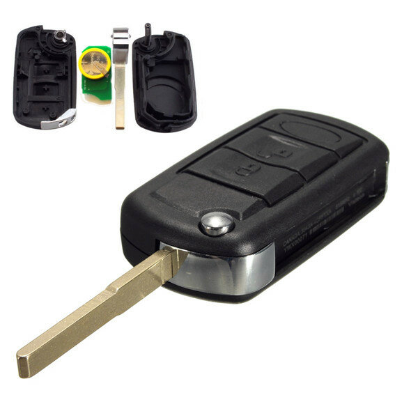 3 Button Floding Remote Key Fob for Land Rover Range Rover L322 HSE Vogue