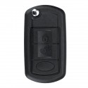 3 Button Folding Car Remote Key Shell Case For Land Rover Range Rover LR3 Freelander Evoque Discovery Sport