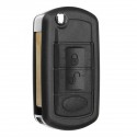 3 Button Folding Car Remote Key Shell Case For Land Rover Range Rover LR3 Freelander Evoque Discovery Sport