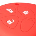 3-Button Silicone Remote Key Cover Fob Case for Toyota RAV4 Scion