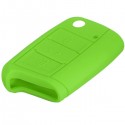 3 Button Silicone Remote Key Cover Protective Case Fob For VW MK7