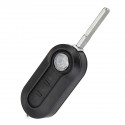 3 Buttons Black Remote Key Case Fob Blank Flip Blade for Citroen Relay Jumper