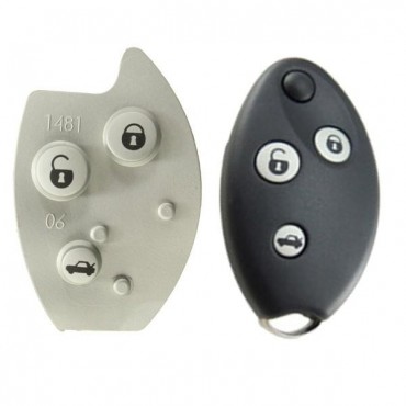 3 Buttons Flip Remote Key's Rubber Button PAD Fits for Citroen Xsara C5