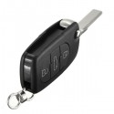 3 Buttons Remote Key Fob Case Shell Blade HAA for Audi