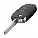 3 Buttons Remote Key Fob Case Shell Blade HAA for Audi