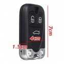 3 Buttons Remote Key Fob Shell For Alfa Romeo 159 BRERA SPIDER
