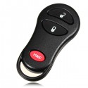 3 Buttons Replacement Entry Key Keyless Remote Fob Case for Dodge