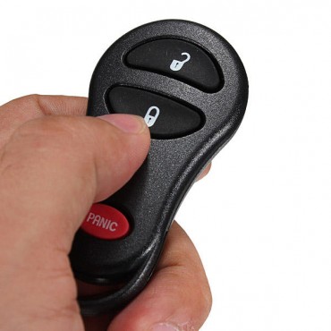 3 Buttons Replacement Entry Key Keyless Remote Fob Case for Dodge