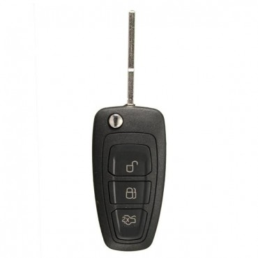 3 Buttons Uncut Remote Key Fob for Ford Focus C-MAX Mondeo Galaxy Late Fiesta