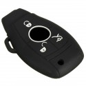 3/4 Button Silicone Remote Key Cover Protective Case Fob For Benz
