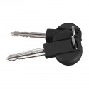 4 Barrel Door Lock Cylinders with Two Keys for Peugeot Partner Citr0en Xsara