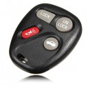 4 Button Remote Entry Key Keyless Fob Case Shell Clicker Pad for GM