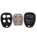 4 Button Remote Entry Key Keyless Fob Case Shell Clicker Pad for GM