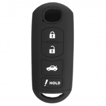 4 Button Remote Key Cover Case Shell Easy Installation For MAZDA 3 6 MX5 CX-5 CX-7 CX-9