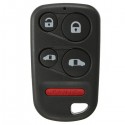 4 Button+Panic Remote Entry Key Keyless Case Shell for Honda Odyssey
