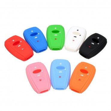 4 Buttons Silicone Remote Key Case For Subaru Forester BRZ WRX HYQ14AHC 16-17