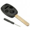 4Buttons Remote Key Shell Case With Cross-Screwdriver For 05-11 Honda
