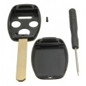 4Buttons Remote Key Shell Case With Cross-Screwdriver For 05-11 Honda