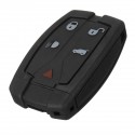 5 Buttons Remote Key Fob Cover Case + VL2330 Battery For Land Rover Freelander 2