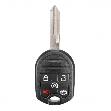 5 Buttons Remote Key Fob with 4D63-6F 80 bit Chip 315MHz For Ford Edge Fusion