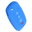 Car 4 Buttons Remote Key Cover Multicolor For KIA