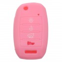 Car 4 Buttons Remote Key Cover Multicolor For KIA