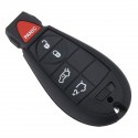 Car 5+2 Buttons Remote Key Fob Shell For Jeep Grand Cherokee & Commander 2008-12