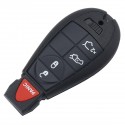 Car 5+2 Buttons Remote Key Fob Shell For Jeep Grand Cherokee & Commander 2008-12