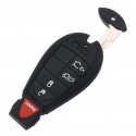 Car 5+2 Buttons Remote Key Fob Shell For Jeep Grand Cherokee & Commander 2008-12