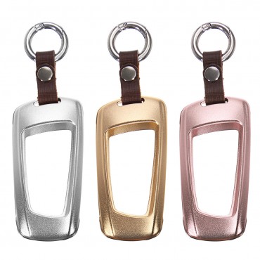 Car Key Case Cover Aluminum Remote Car Smart Key Shell Case Cover For BMW 1 3 4 5 6 7 X1 X3 Series