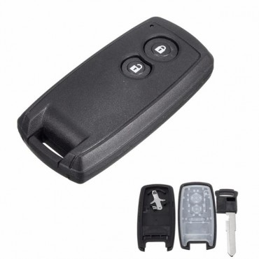 Car Remote Key Shell Fob Uncut Blade 2 Button for Suzuki Grand Vitara SX4 Swift