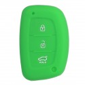 Car Remote Key Silicone Fob Protector Cover Case Three Button For Hyundai I40 Mistra Solaris