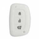 Car Remote Key Silicone Fob Protector Cover Case Three Button For Hyundai I40 Mistra Solaris