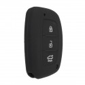 Car Remote Key Silicone Fob Protector Cover Case Three Button For Hyundai I40 Mistra Solaris