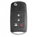 Car Remote Key Uncut Switch Folding Flip Blank Fob Case Shell for TOYOTA CAMRY