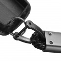 Carbon Fiber Car Remote Key Fob Chain Ring Case Cover For Land Rover Jaguar