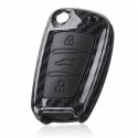 Carbon Fiber Remote Key Cover Fob for Audi A4 A3 A6 A7 A8 Q3 Q5 S4 R8 TT