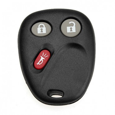 Chevrolet GMC 3BT Remtoe Keyeless Entry Blank Key Fob Case Shell Pad