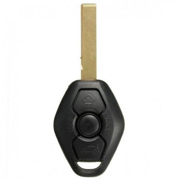 Entry Remote Key Fob Transmitter Clicker W/ Uncut Blade 315MHz For BMW E46
