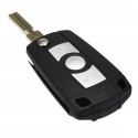 Folding Flip Car Remote Key Fob Case Shell For BMW 3 5 7 Series Z3 Z4 E38 E39 E46 X5