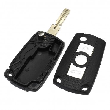 Folding Flip Car Remote Key Fob Case Shell For BMW 3 5 7 Series Z3 Z4 E38 E39 E46 X5