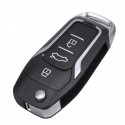 Folding Remote Key Fob 433MHz 4D60 ID60 Chip FO21 For Ford Mondeo Focus Transit