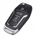 Folding Remote Key Fob 433MHz 4D60 ID60 Chip FO21 For Ford Mondeo Focus Transit