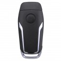 Folding Remote Key Fob 433MHz 4D60 ID60 Chip FO21 For Ford Mondeo Focus Transit