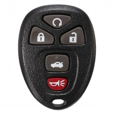 Keyless 5 Buttons Remote Key Fob Shell for Chevrolet Buick KOBGT04A 22733524