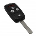 New 3+1 Buttons Remote Flip Car Key Fob Shell Case Remote Key Case
