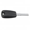 Remote Key Shell Case W/ Uncut Blade for FIAT PUNTO DOBLO BRAVO STILO