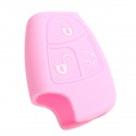 Silicone 3 Button Car Remote Key Fob Case Cover For Benz CL500 CLK320 SLK55