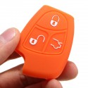 Silicone 3 Button Car Remote Key Fob Case Cover For Benz CL500 CLK320 SLK55